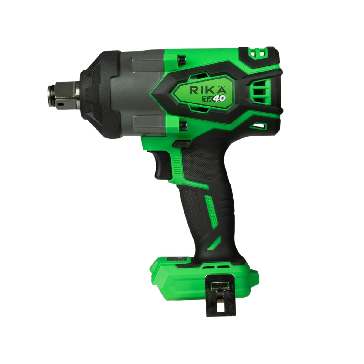 Rikä RK40 40V 3/4in Cordless High-Torque Impact Wrench | 1700Nm Nut-Busting Torque | Friction Ring | Brushless Motor | Body Only